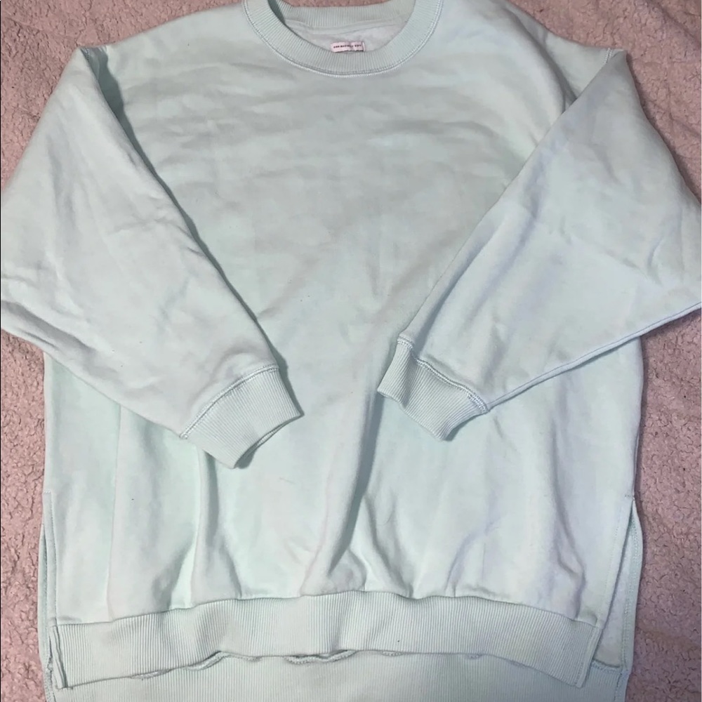Oversized aerie crewneck
